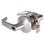 BEST Grade 1 Classroom Cylindrical Lock, 15 Lever, D Rose, SFIC Less Core, Satin Chrome Finish, 5-in Back 9K57R15DS3626
